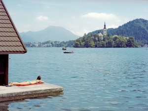 vacances au lac de Bled en Slovénie