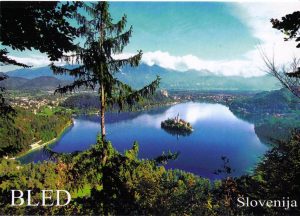 lac de Bled vue