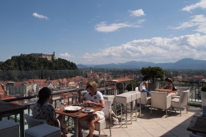 belle vue sur Ljubljana