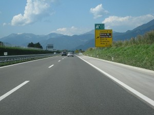 slovénie route